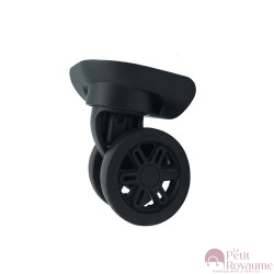 Roulettes doubles W633/FHW546A pour valises rigides/coques, compatibles avec Delsey Segur Cabine