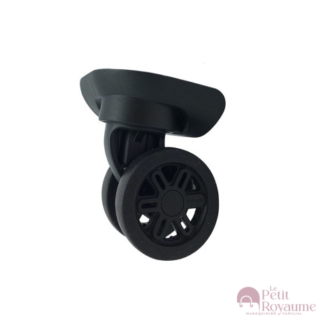 Double replacement wheels FHW546A for 4-wheeled hardside luggages, suitable for many brands such as  Delsey Segur Cabin