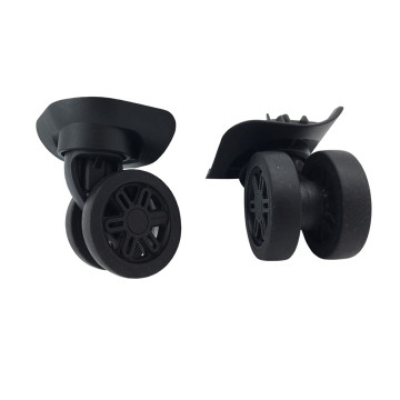 Roulettes doubles W633/FHW546A pour valises rigides/coques, compatibles avec Delsey Segur Cabine