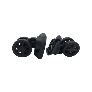 Double replacement wheels FHW546A /w633 for 4-wheeled hardside luggages, suitable for many brands such as  Delsey Segur Cabin