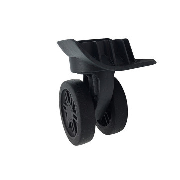 Double replacement wheels FHW546A for 4-wheeled hardside luggages, suitable for many brands such as  Delsey Segur Cabin