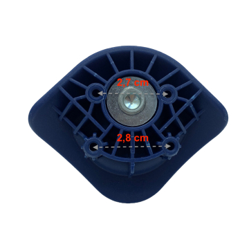 Double replacement wheels T103C or D531 for 4-wheeled hardside luggages, suitable for American Tourister AT Primo