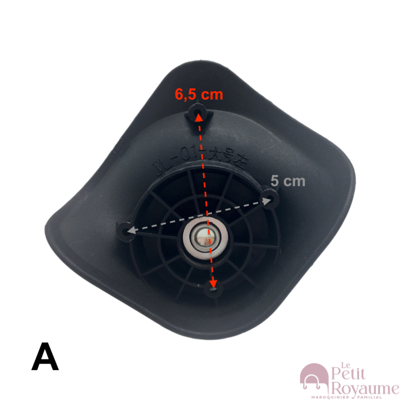 Double replacement wheels A01, JL01 diameter 5cm (large wheel block) for 4-wheeled hardside luggages