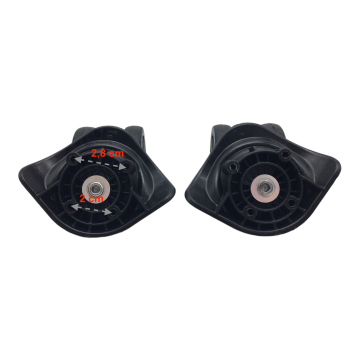 Roulettes doubles SK01 pour valises rigides à 4 roues, compatibles American Tourister Sky Tracer