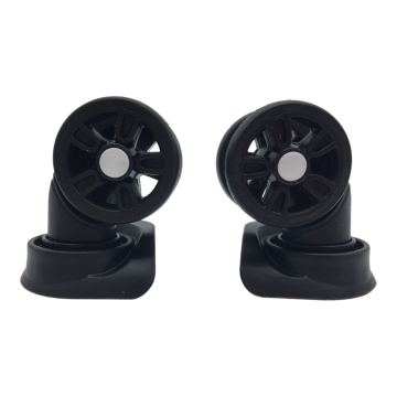 Roulettes doubles SK01 pour valises rigides à 4 roues, compatibles American Tourister Sky Tracer