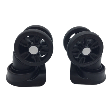 Roulettes doubles SK01 pour valises rigides à 4 roues, compatibles American Tourister Sky Tracer