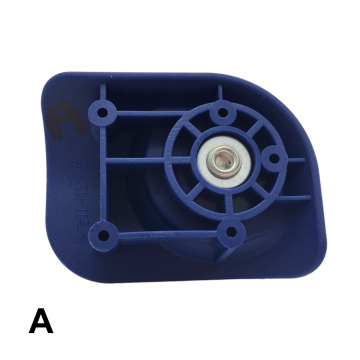 Roulettes simples bleues JL-025 compatibles valises rigides à 4 roues