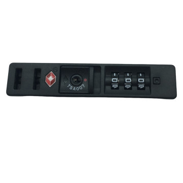 Serrure encastrée à code TSA 16023/16038 pour valises toiles et rigides
