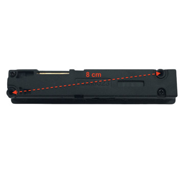 Serrure encastrée à code TSA 16023/16038 pour valises toiles et rigides