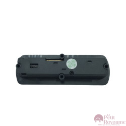 Recessed lock TSA 13069 for softside and hardside luggages