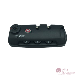 TSA 3133879 Lock to fix on softside or hardside luggages, suitable for luggages brands such as Samsonite, Delsey and many others