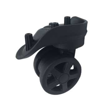 Double replacement wheels D283 for 4-wheeled hardside luggages, suitable for many brands such as Samsonite, Delsey