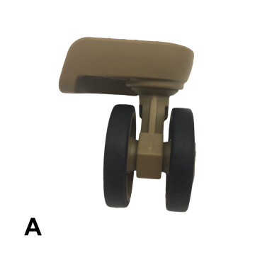 Roulettes doubles D530 pour valises rigides, compatibles avec différentes marques