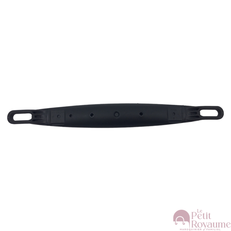 Poignée De Valise Flexible Noire B116 - Remplacement Universel Avec Vis Et Tournevis