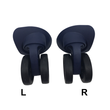 Double replacement wheels FHW546 for 4-wheeled hardside luggages, suitable for Delsey Helium Air 2