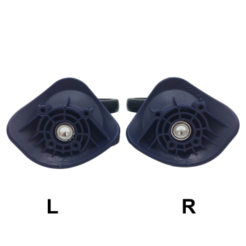 Double replacement wheels FHW546 for 4-wheeled hardside luggages, suitable for Delsey Helium Air 2