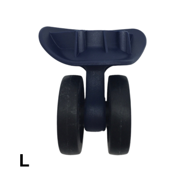 Double replacement wheels FHW546 for 4-wheeled hardside luggages, suitable for Delsey Helium Air 2