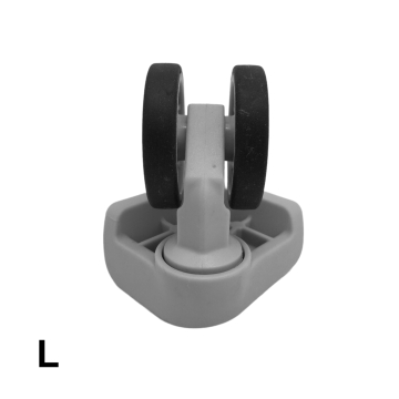 Double replacement wheels FHW607A for 4-wheeled hardside luggages, suitable for many brands such as Samsonite, Delsey