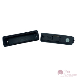 Recessed lock TSA 21112 for softside and hardside luggages