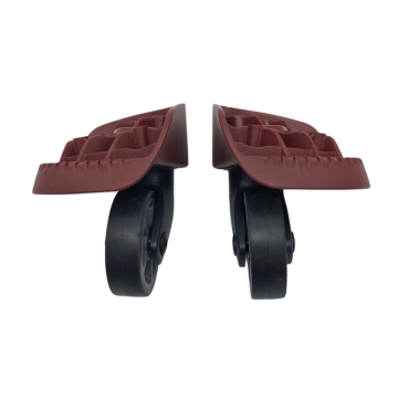 Single replacement wheels OU1425.204 for 4-wheeled hardside luggages, suitable for many brands such as Samsonite Cosmolite Cabin