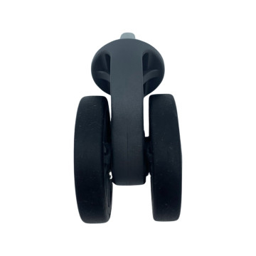 Double replacement wheels diameter 4 cm for 4-wheeled hardside luggages suitable for Delsey Belfort Cabin