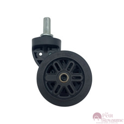 Roulettes doubles diamètre 4 cm pour valises rigides compatibles avec Delsey Belfort Cabine