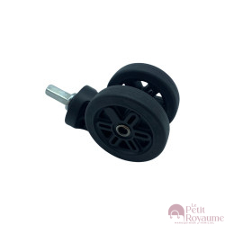 Double replacement wheels diameter 4 cm for 4-wheeled hardside luggages suitable for Delsey Belfort Cabin