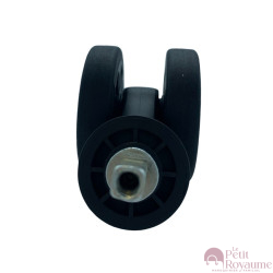 Double replacement wheels diameter 4 cm for 4-wheeled hardside luggages suitable for Delsey Belfort Cabin