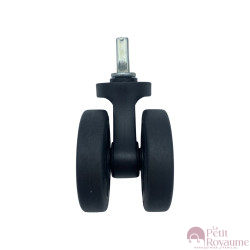 Double replacement wheels diameter 4 cm for 4-wheeled hardside luggages suitable for Delsey Belfort Cabin
