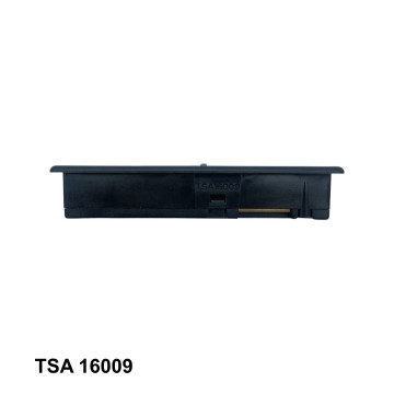 Recessed lock TSA 16009 for softside and hardside luggages