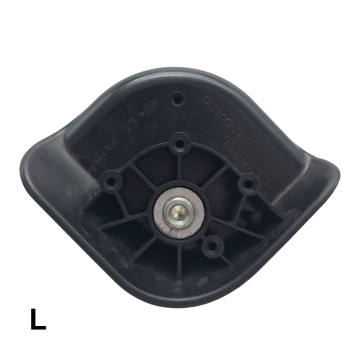 Single replacement wheels T12A for 4-wheeled hardside luggages, suitable for many brands such as Delsey AirFrance