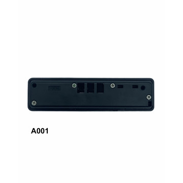 Recessed lock TSA A001 for softside and hardside luggages