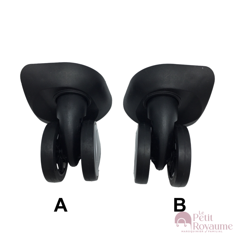 Double replacement wheels F-61 for 4-wheeled hardside luggages, suitable for American Tourister