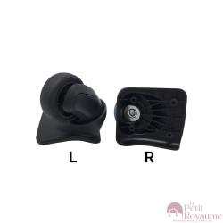 Roulettes simples SD-216/A-70 valises toiles compatibles valises Samsonite Delsey