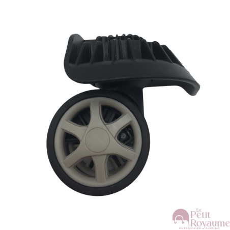 Double replacement wheels D481 for 4-wheeled hardside luggages, suitable for many brands such as Samsonite, Delsey