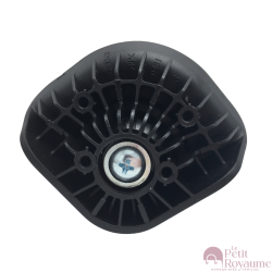 Double replacement wheels D481 for 4-wheeled hardside luggages, suitable for many brands such as Samsonite, Delsey