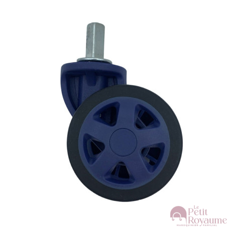 Double replacement wheels for 4-wheeled hardside luggages suitable for Delsey Moncey