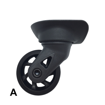 Single replacement wheels W1-17 for 4-wheeled softside luggages, suitable for many brands such as Samsonite, Delsey