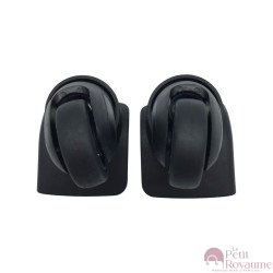 Single replacement wheels A-70 for 4-wheeled softside luggages, suitable for many brands such as Samsonite, Delsey