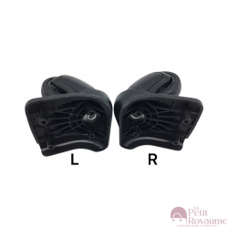 Single replacement wheels A-70 for 4-wheeled softside luggages, suitable for many brands such as Samsonite, Delsey
