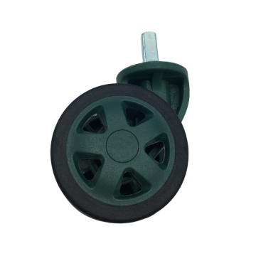 Double replacement wheels for 4-wheeled hardside luggages suitable for Delsey Moncey