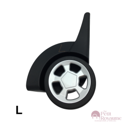 Single replacement wheels HPW50100 for 2-wheeled softside luggages or duffel bags, suitable for many brands such as Samsonite