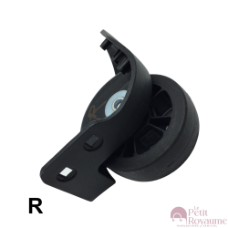 Single replacement wheels HPW50100 for 2-wheeled softside luggages or duffel bags, suitable for many brands such as Samsonite