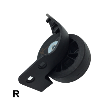 Single replacement wheels HPW50100 for 2-wheeled softside luggages or duffel bags, suitable for many brands such as Samsonite