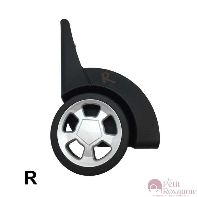 Roulettes simples HPW50100 pour valises toiles à 2 roues ou sacs de voyages, compatibles avec Samsonite