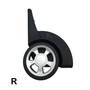 Single replacement wheels HPW50100 for 2-wheeled softside luggages or duffel bags, suitable for many brands such as Samsonite