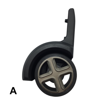 Single replacement wheels XBL01 for 2-wheeled softside luggages or duffel bags, suitable for many brands such as Samsonite
