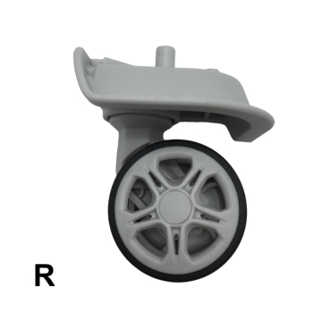 Double replacement wheels FHW607B for 4-wheeled hardside luggages, suitable for Delsey Turenne