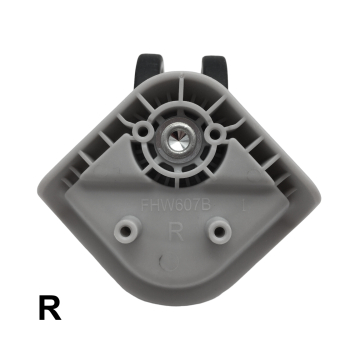 Double replacement wheels FHW607B for 4-wheeled hardside luggages, suitable for Delsey Turenne