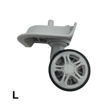 Double replacement wheels FHW607B for 4-wheeled hardside luggages, suitable for Delsey Turenne